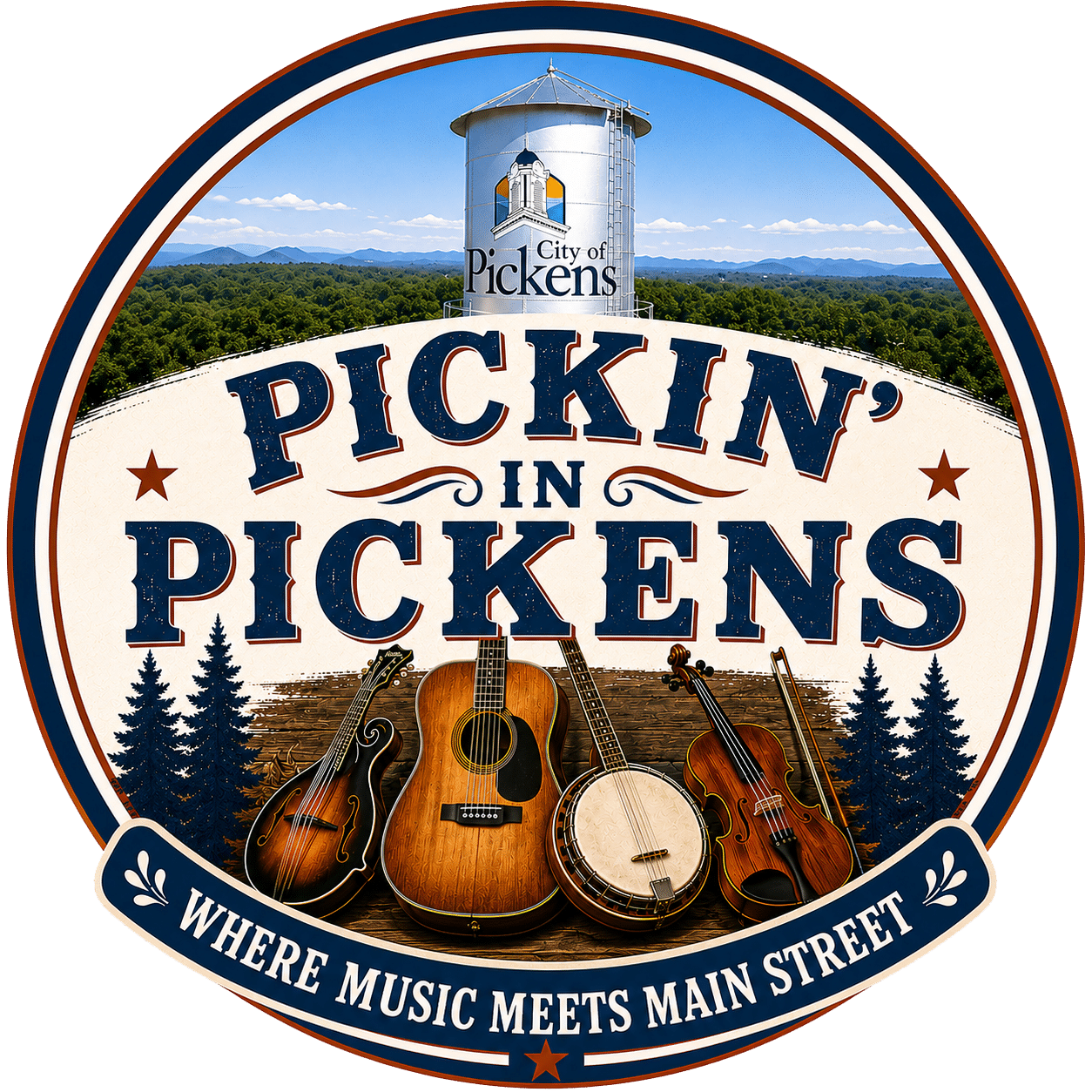 pickin in pickens logo XWapL