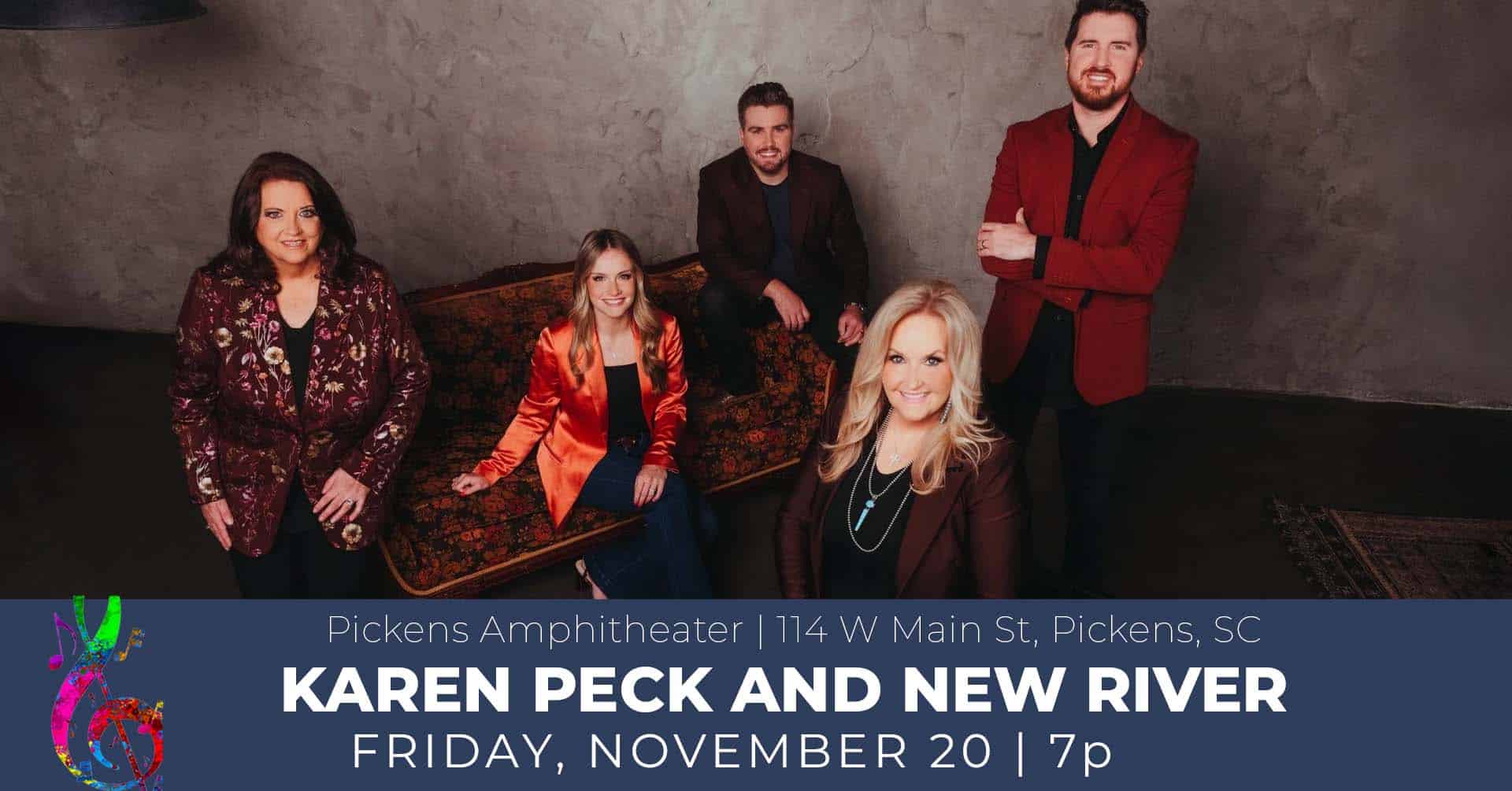 karen peck and new river promo image niSOm