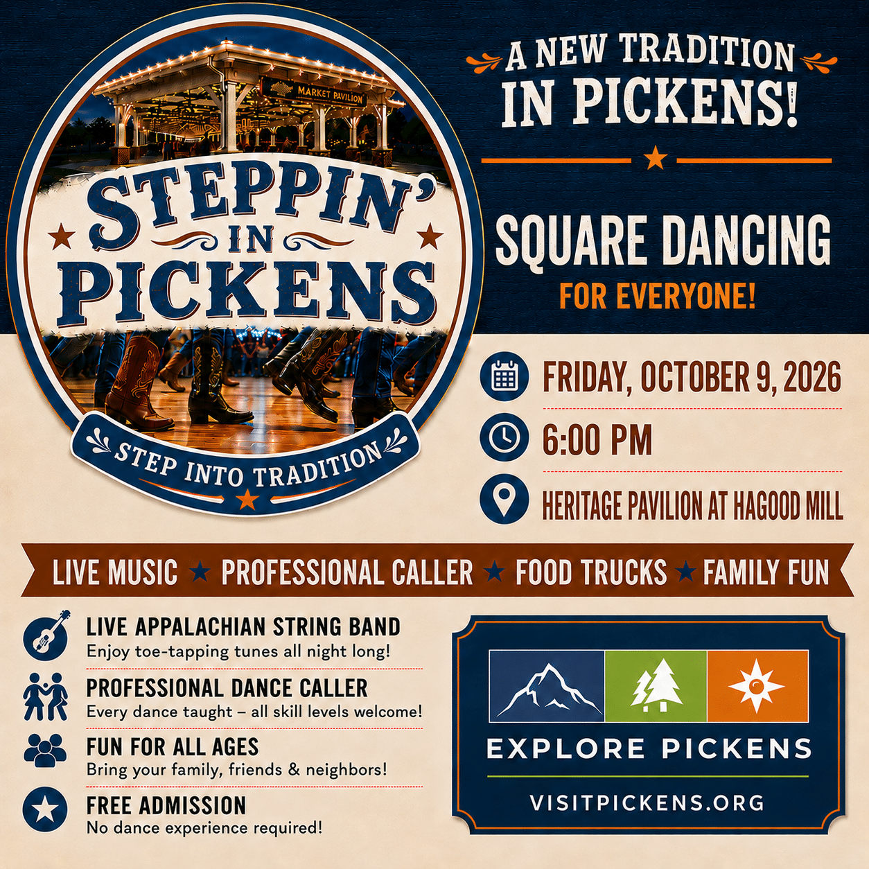 steppin in pickens square dance event image oct xNpGRV