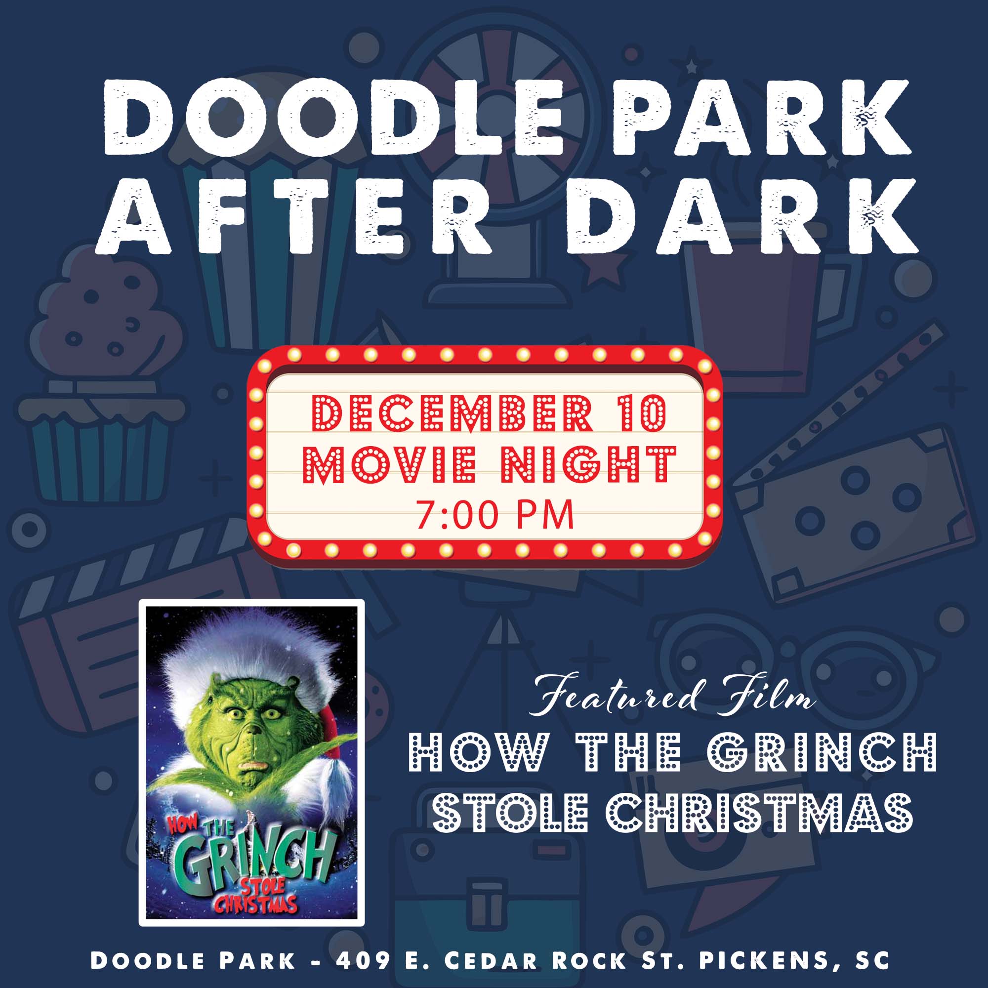 doodle park after dark moana how the grinch stole christmas qysd