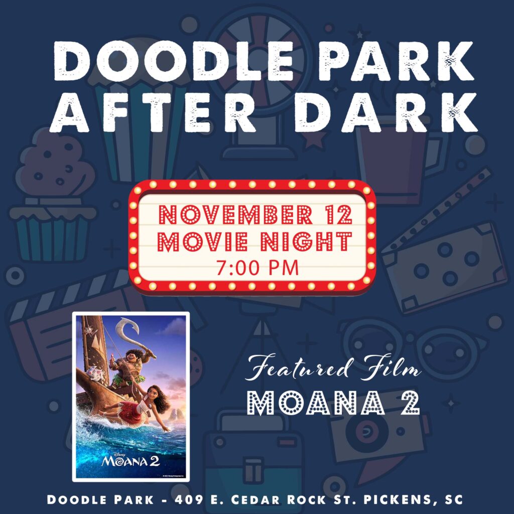 Doodle Park After Dark Movie Night – Moana 2