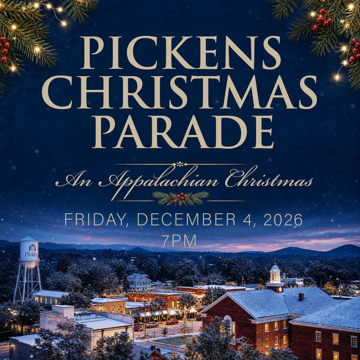 pickens christmas parade an appalachian christmas graphic QlvwM
