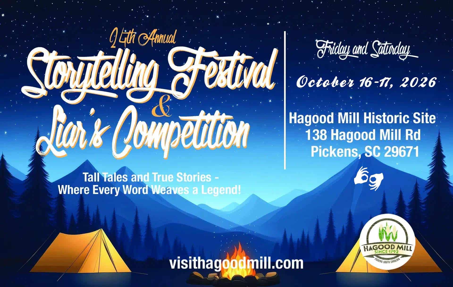 storytelling festival and liars competition for website event with asl logo VRbHYC IdqnsJ